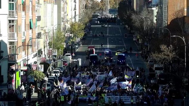 manifestación Madrid