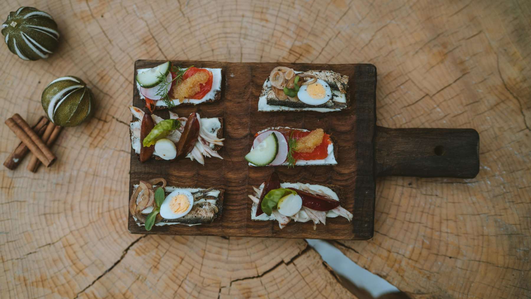 Canapés fáciles para Nochevieja