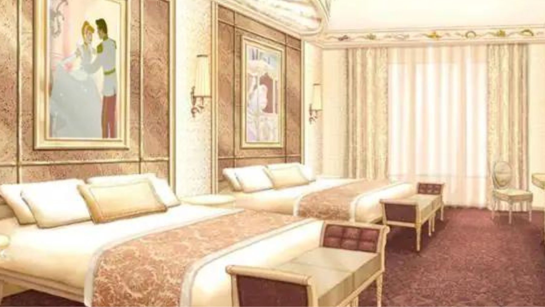 Las primeras imágenes del hotel de las princesas de Disneyland Paris que se inaugura en enero