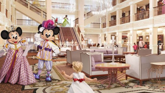 Las primeras imágenes del hotel de las princesas de Disneyland Paris que se inaugura en enero
