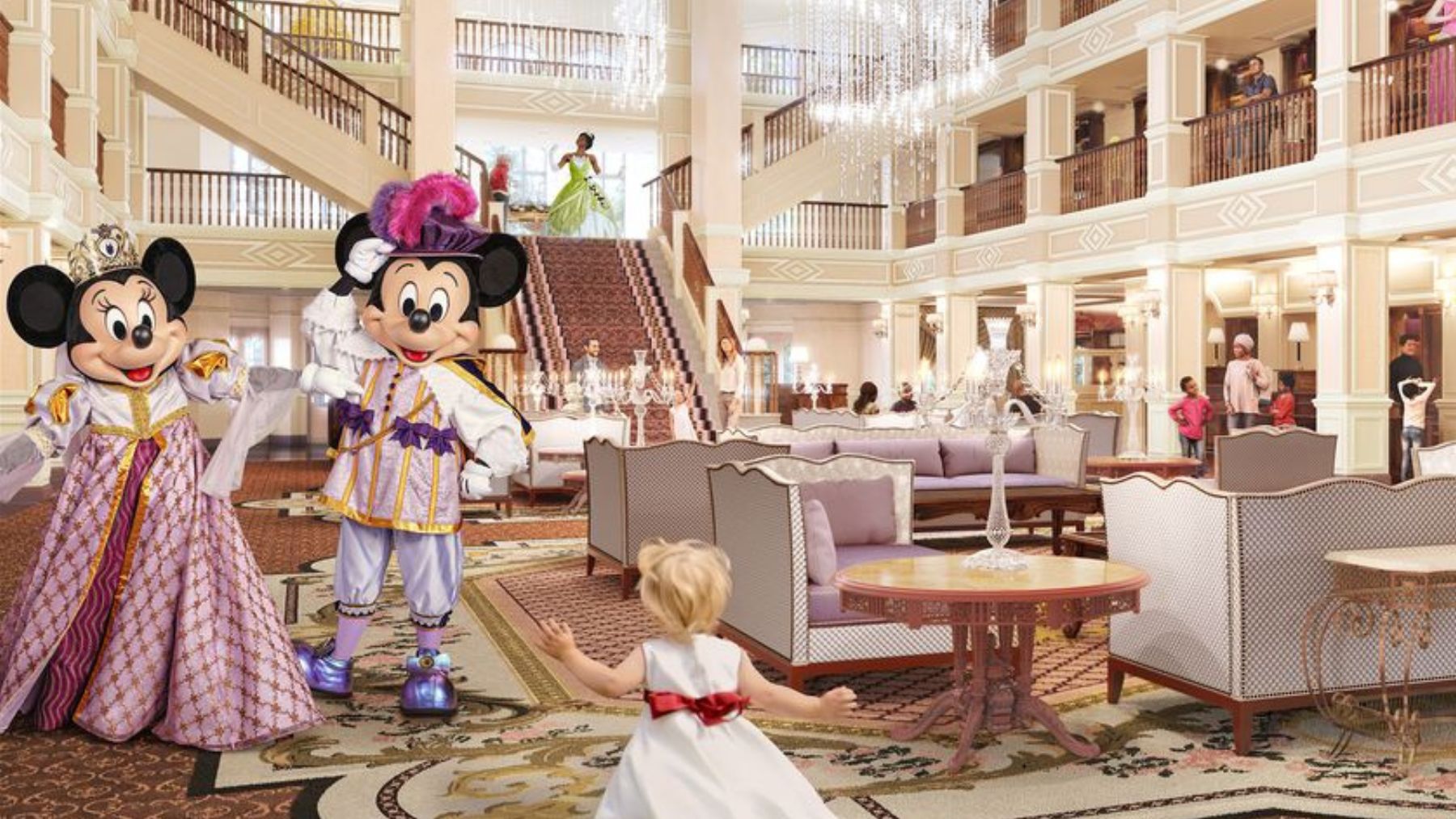Las primeras imágenes del hotel de las princesas de Disneyland Paris