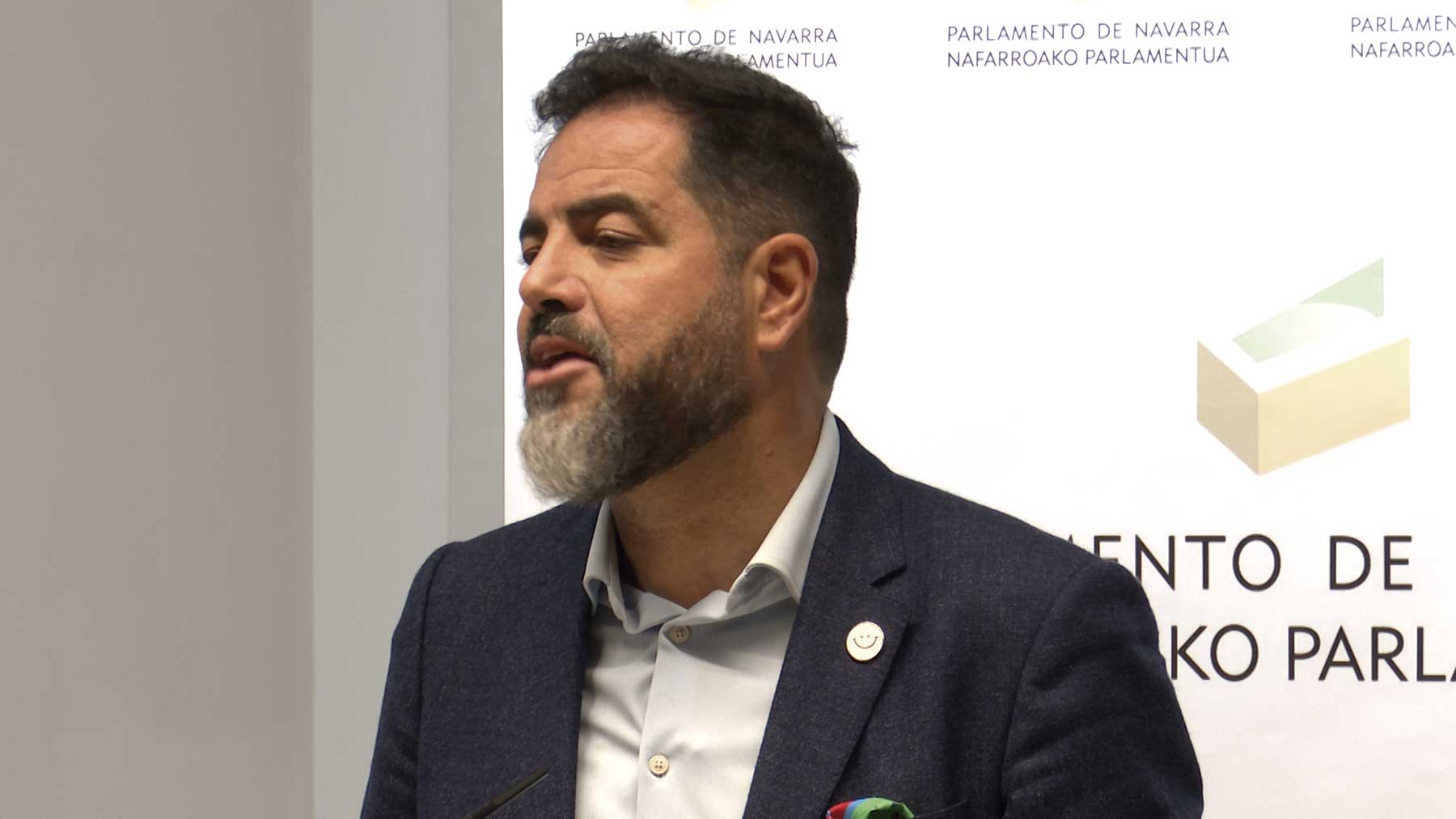 El secretario de organización del PSN, Ramón Alzórriz