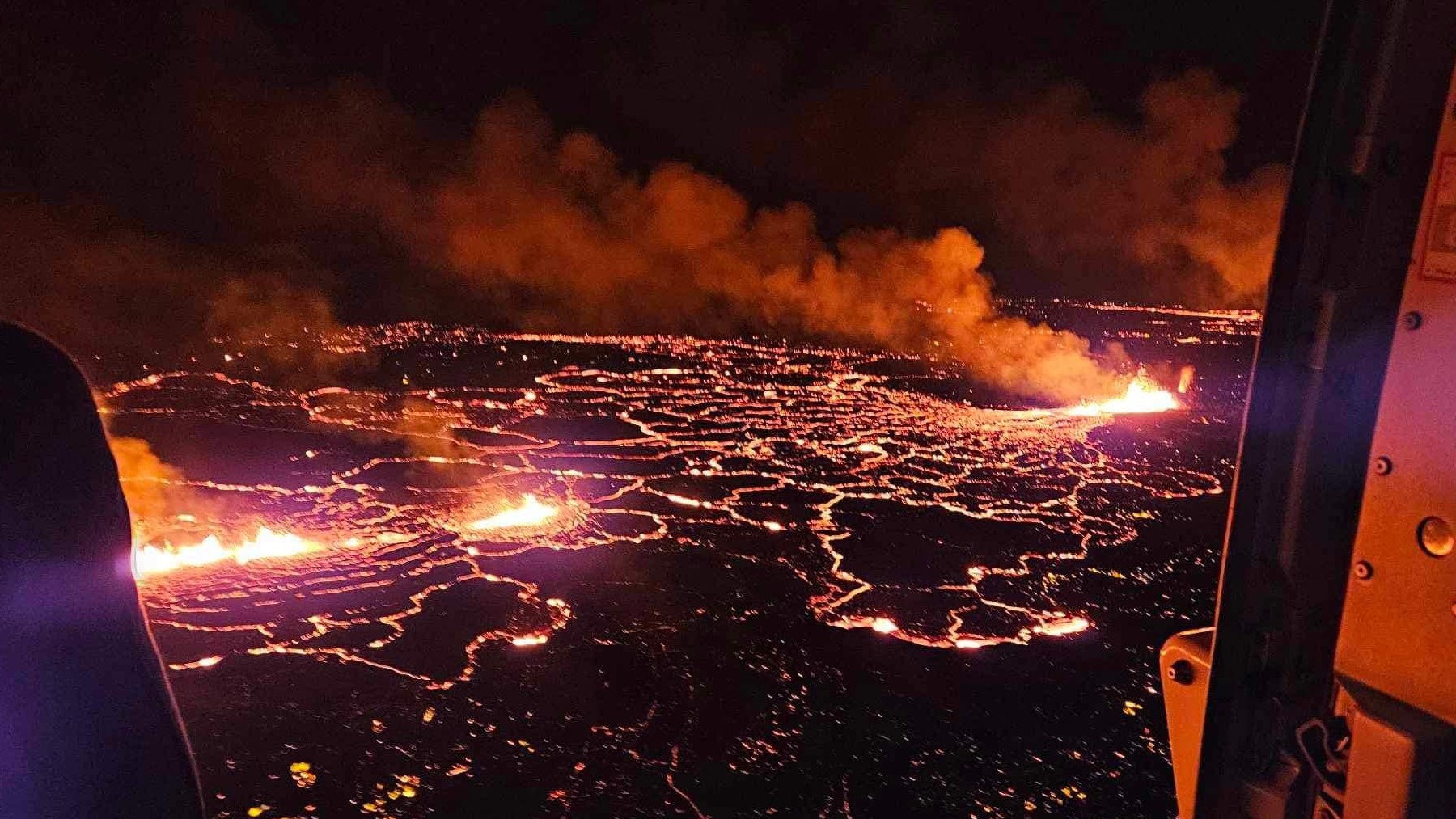 Imagen de la erupción del volcán de Islandia (Foto: Ep)