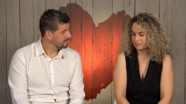 Jordi y Ana Belén en ‘First Dates’.