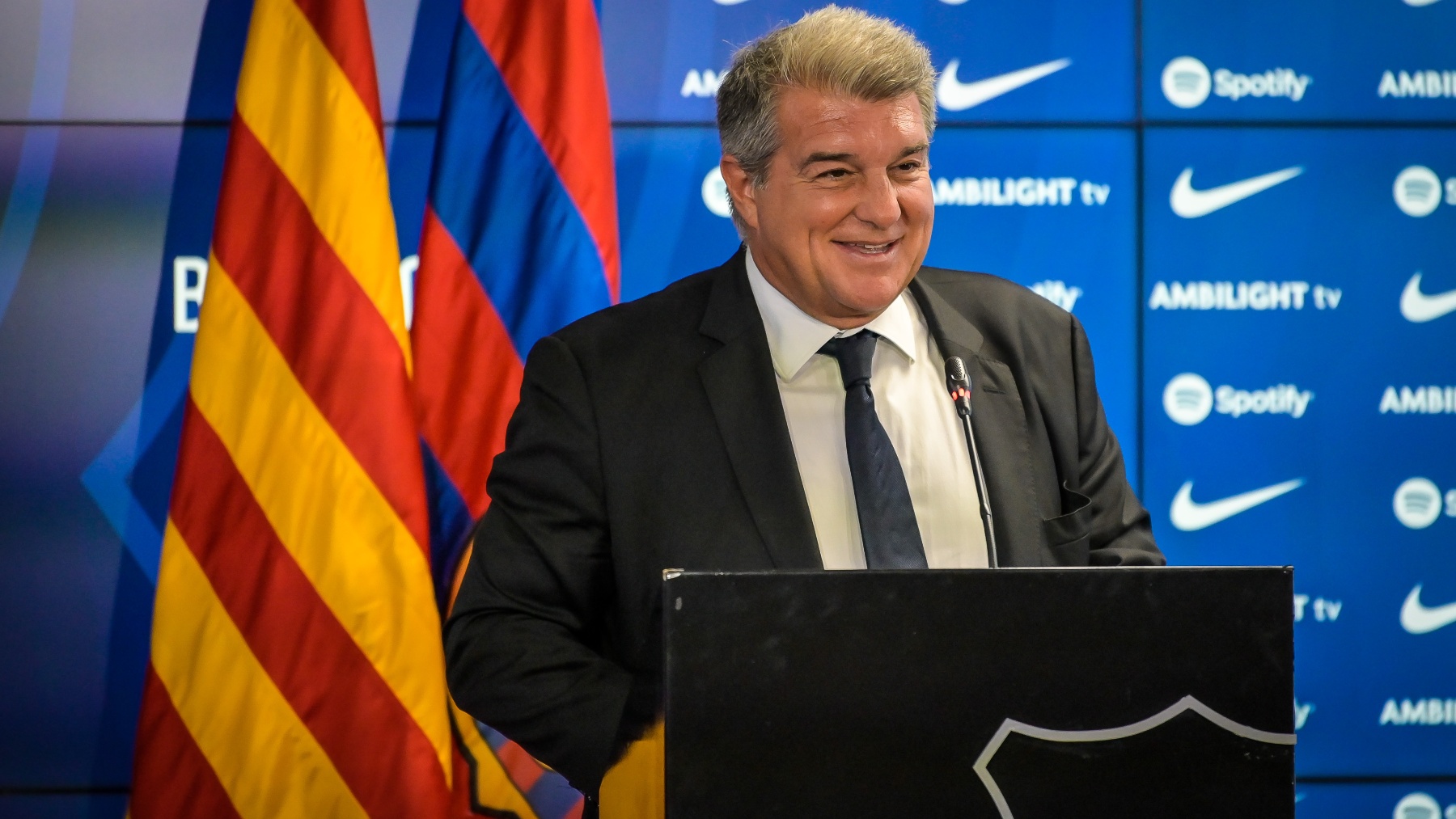 Joan Laporta, presidente del Barcelona. (Europa Press)