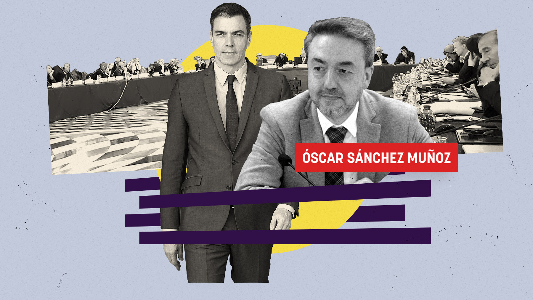 Pedro Sánchez y Óscar Sánchez.