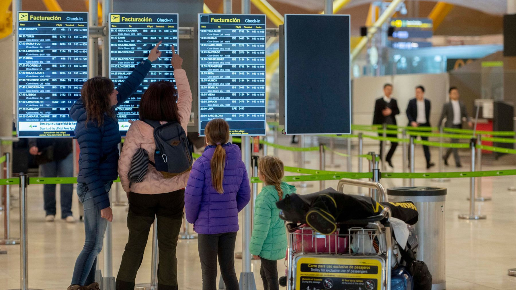 Las tarifas aeroportuarias subieron un 4,09% en enero por decisión unilateral del Gobierno.