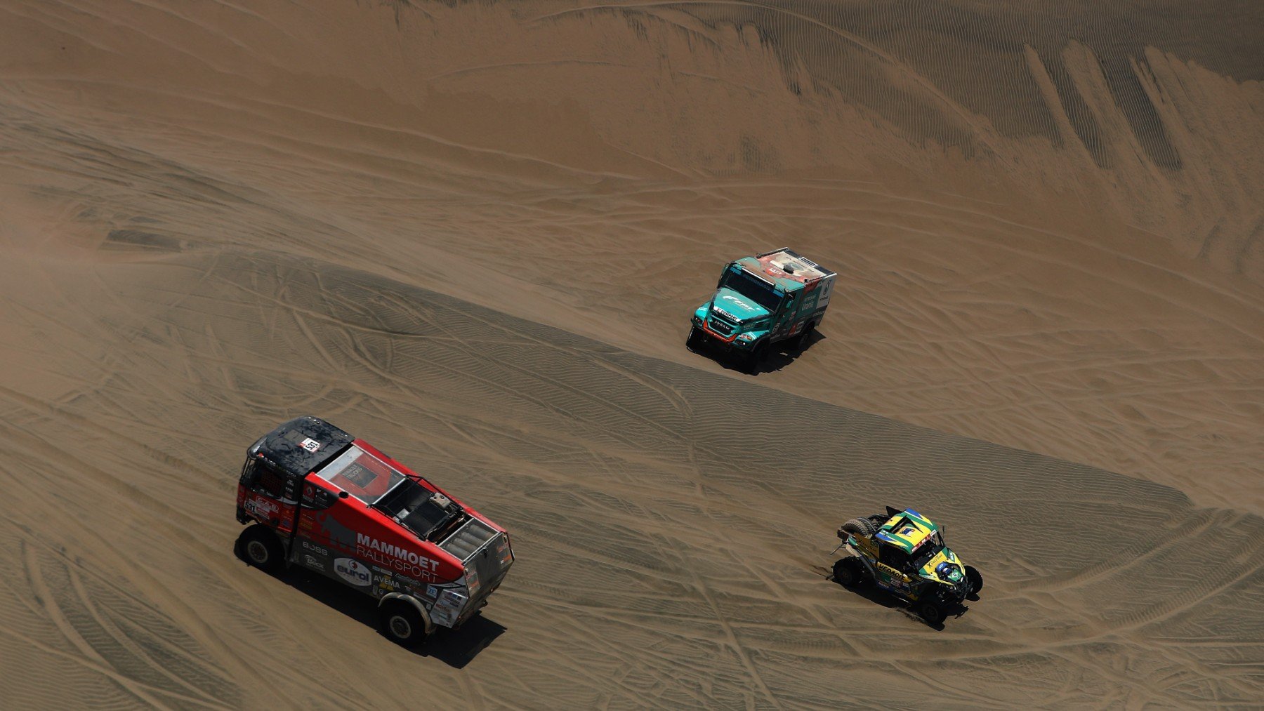 Imagen de archivo del Rally Dakar. (Getty)