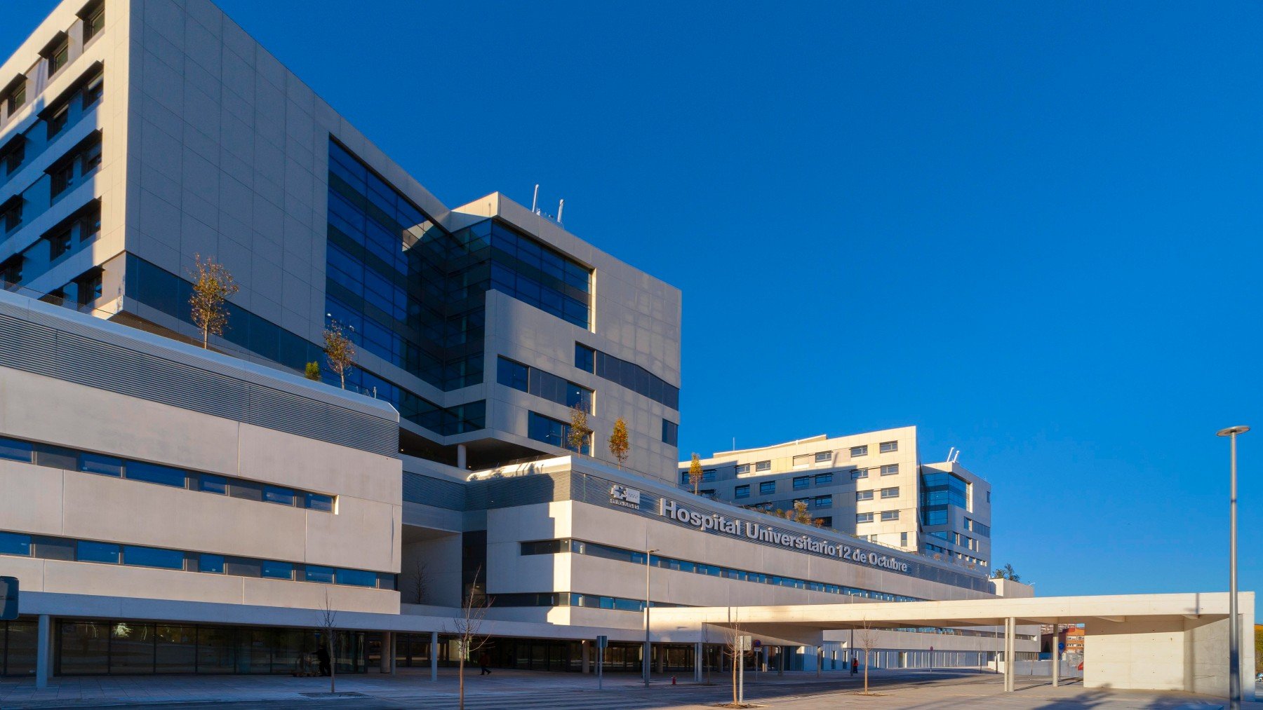 Nuevo Hospital 12 de Octubre de Madrid, tras una inversión de 320 millones de euros.