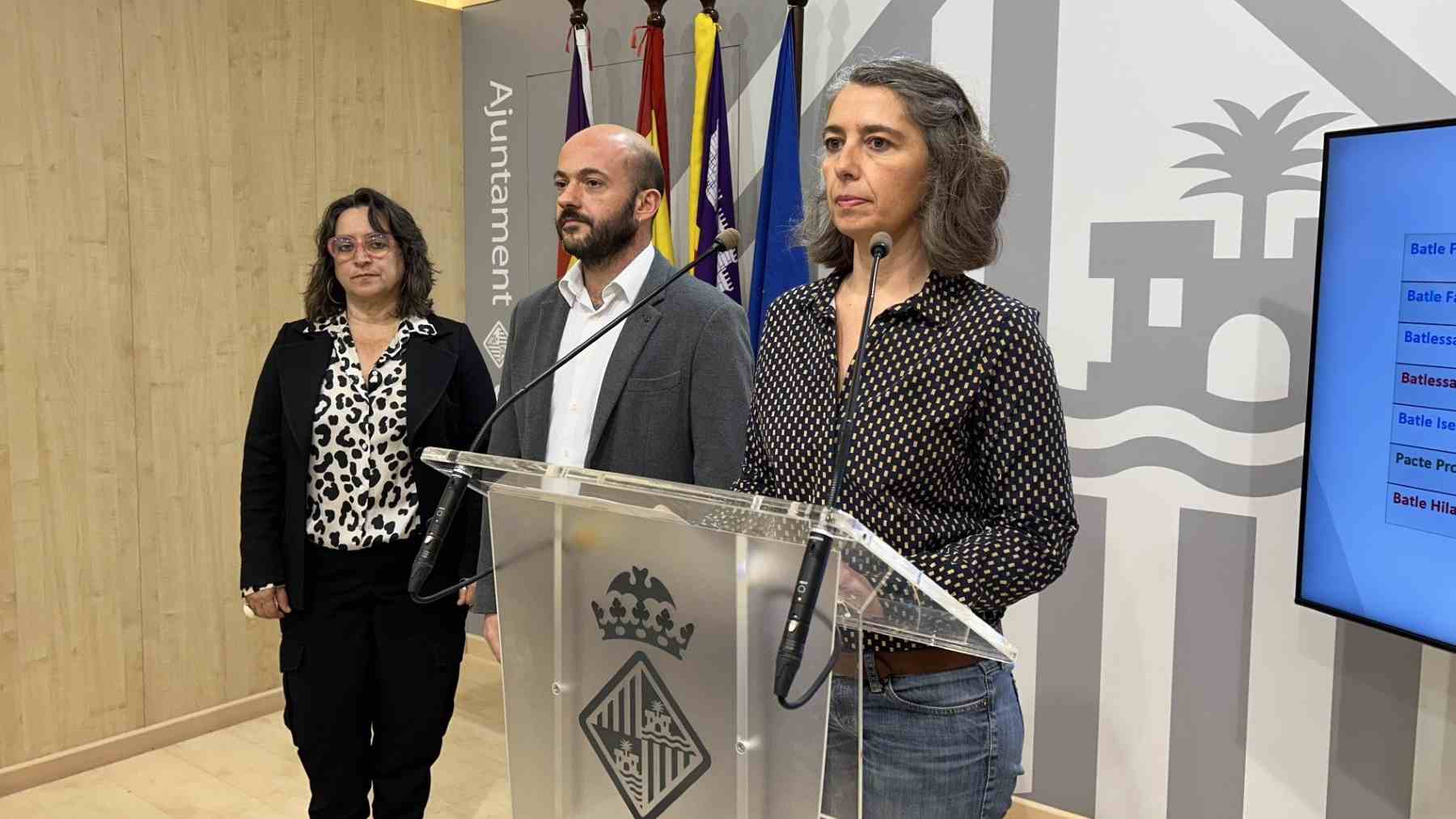 La portavoz de Més en el Ayuntamiento de Palma, Neus Truyol.