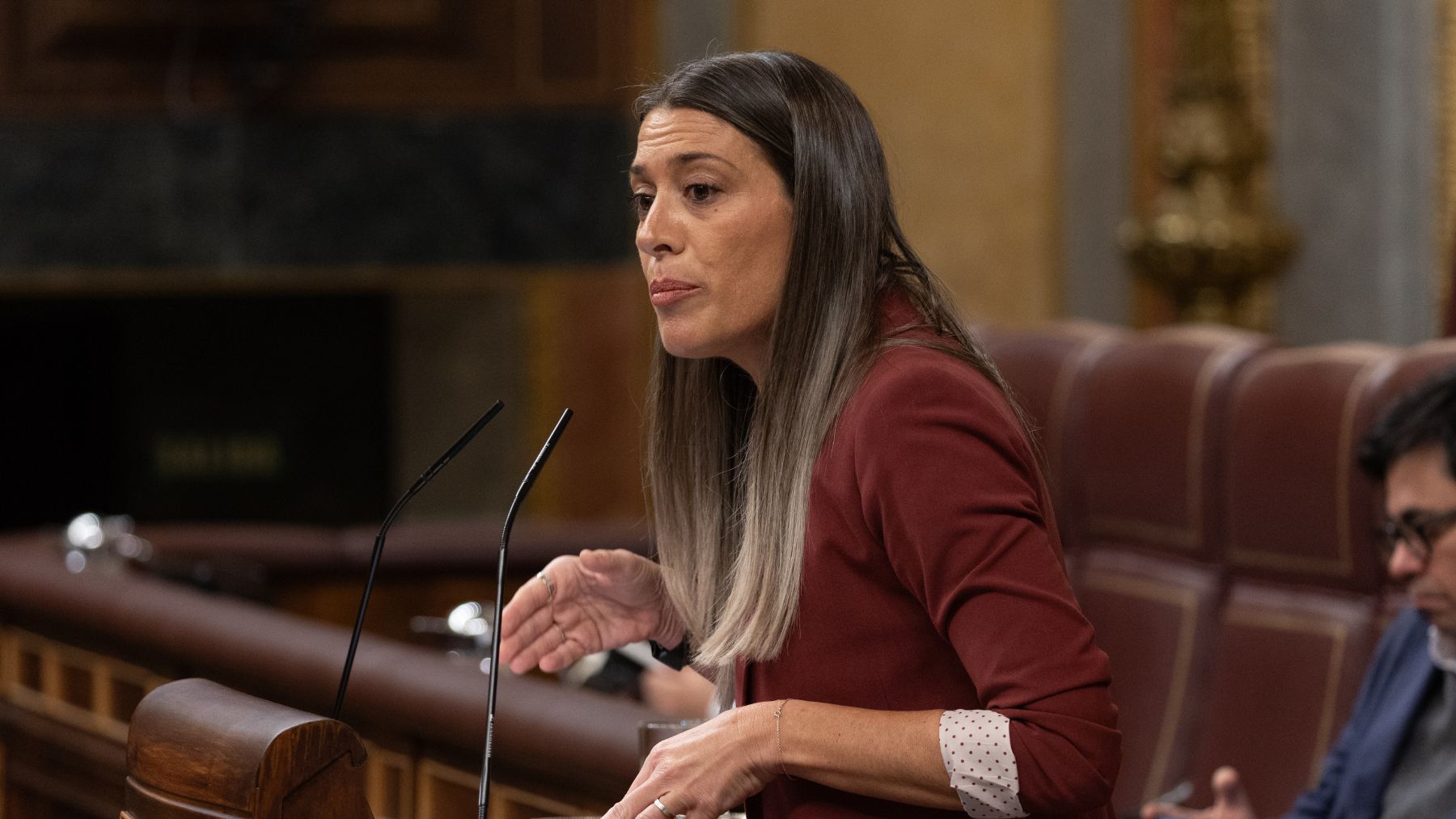 Miriam Nogueras, portavoz de Junts.