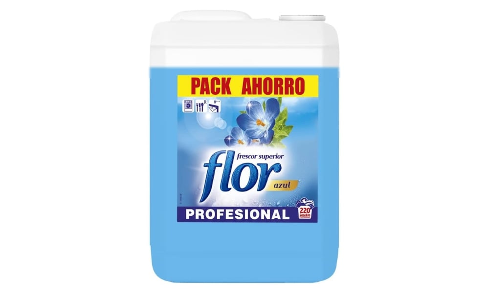 Suavizante de ropa profesional Flor Azul (10 litros)