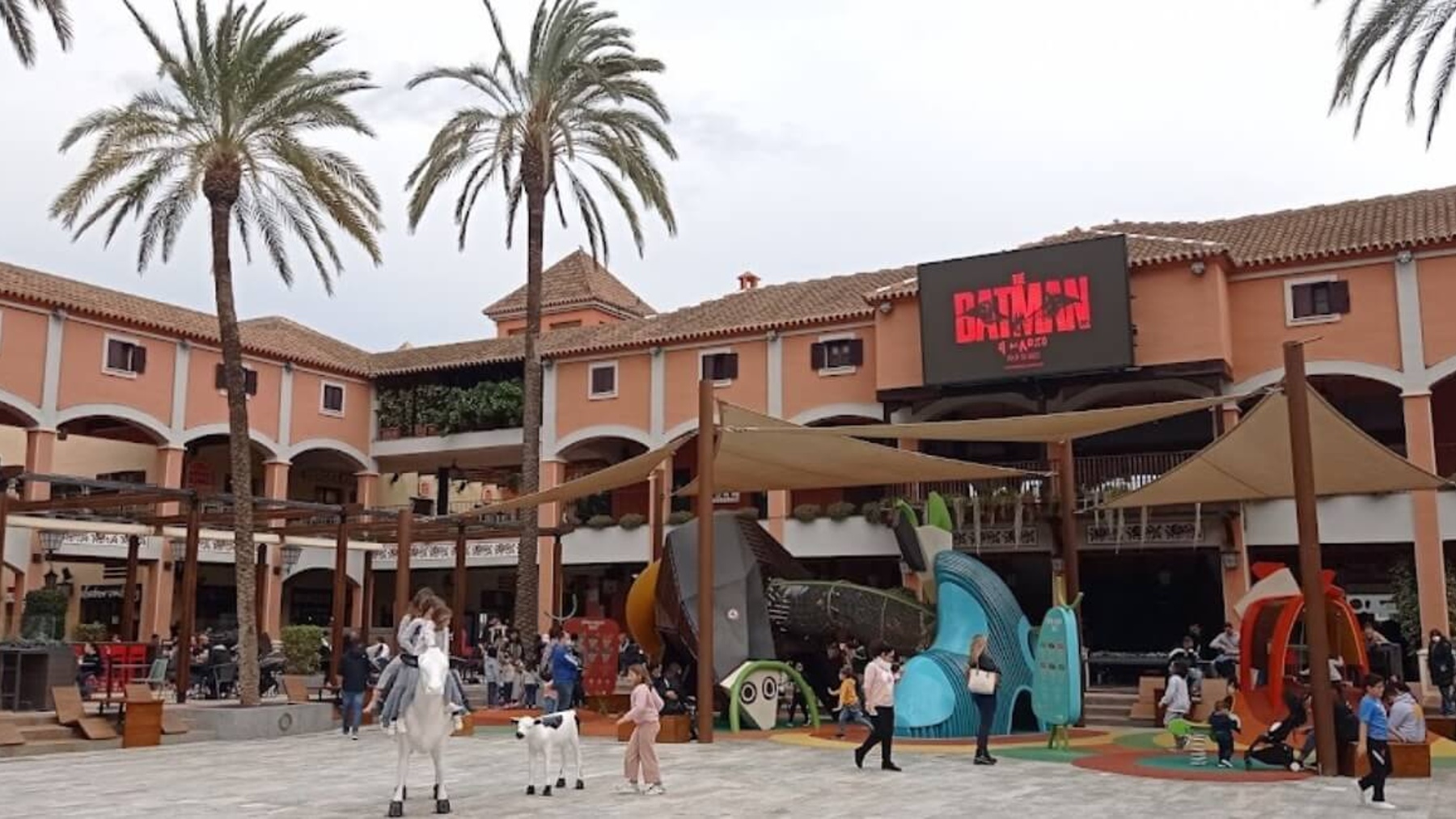 Centro comercial Plaza Mayor de Málaga.