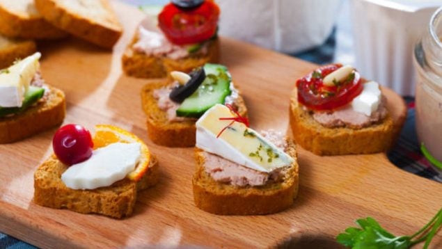 aldi canapés