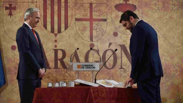 Presupuestos Aragón, Jorge Azcón, Alejandro Nolasco