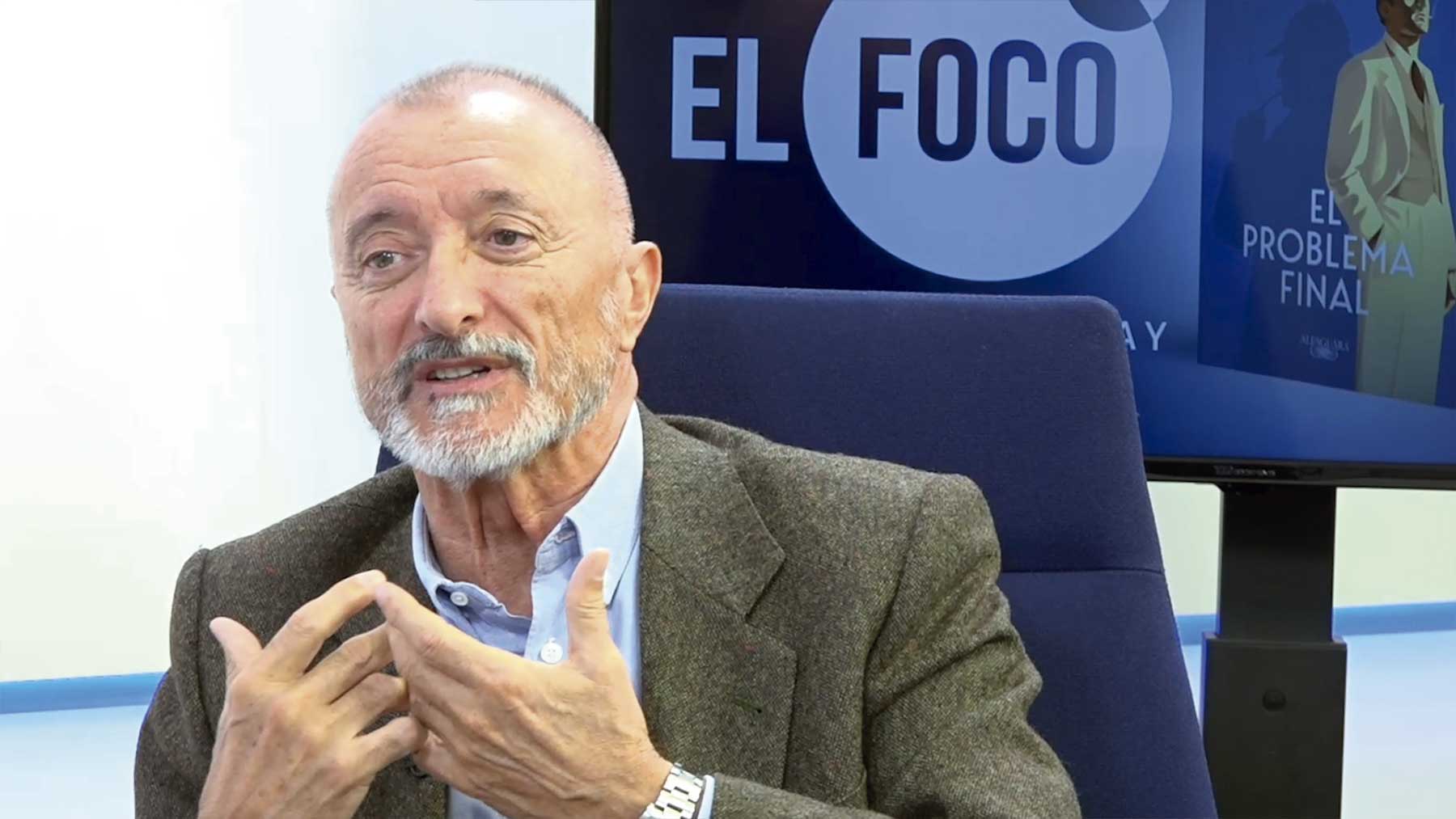 Arturo Pérez-Reverte, en EL FOCO de OKDIARIO.
