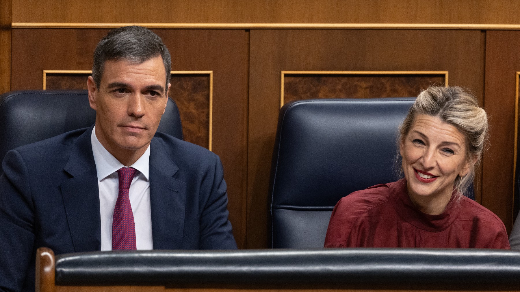 Pedro Sánchez y Yolanda Díaz. (Foto: ep)