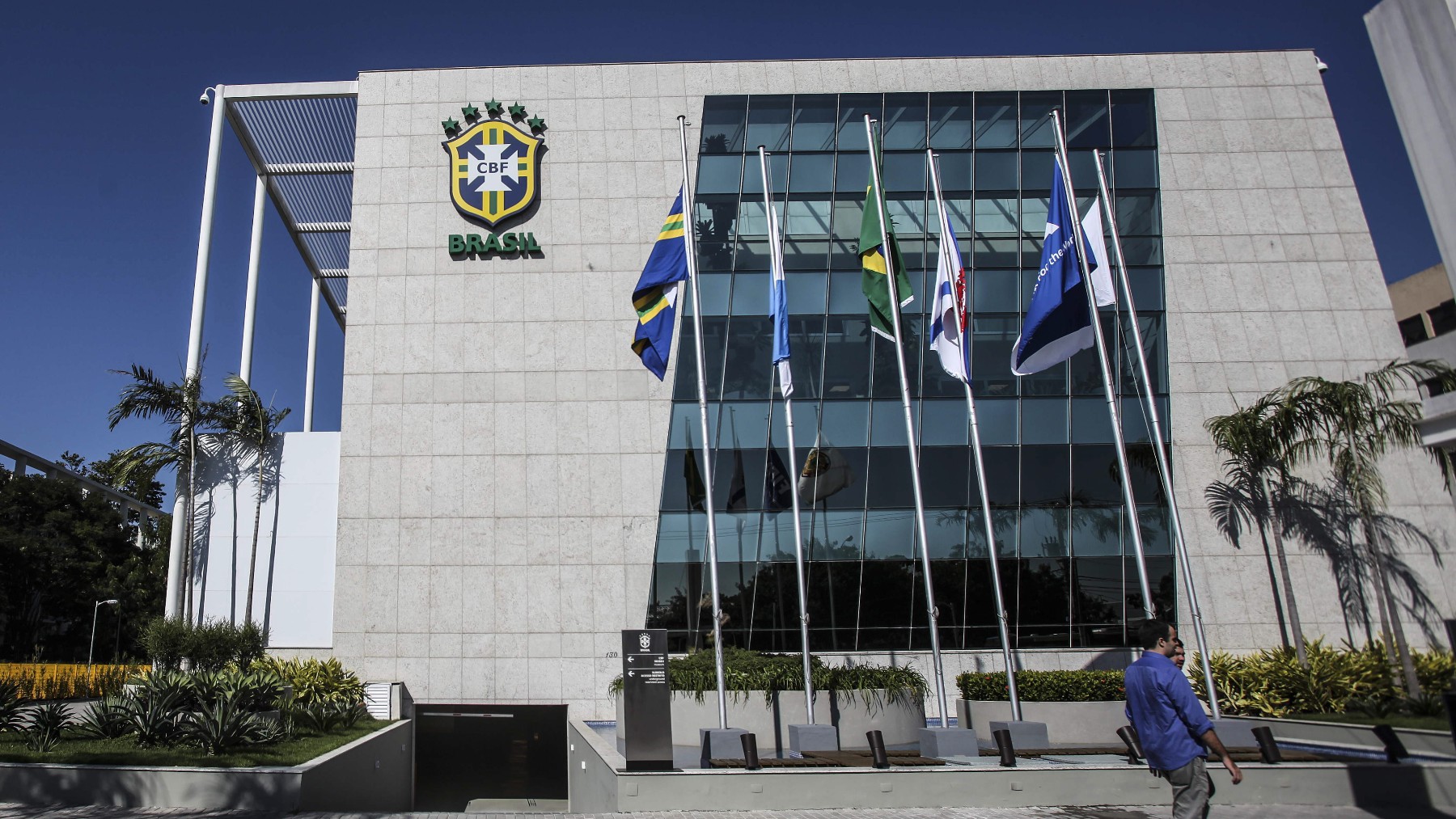 La sede de la Confederación Brasileña de Fútbol. (EFE)