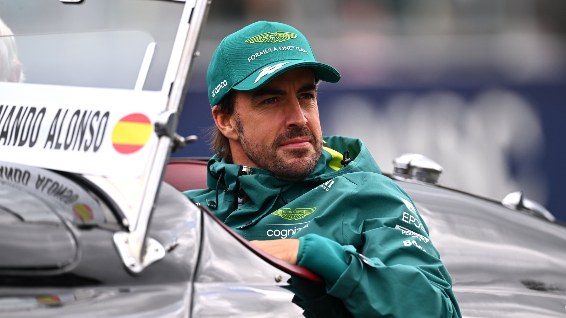Gorra de piloto Fernando Alonso 2023 - Aston Martin F1