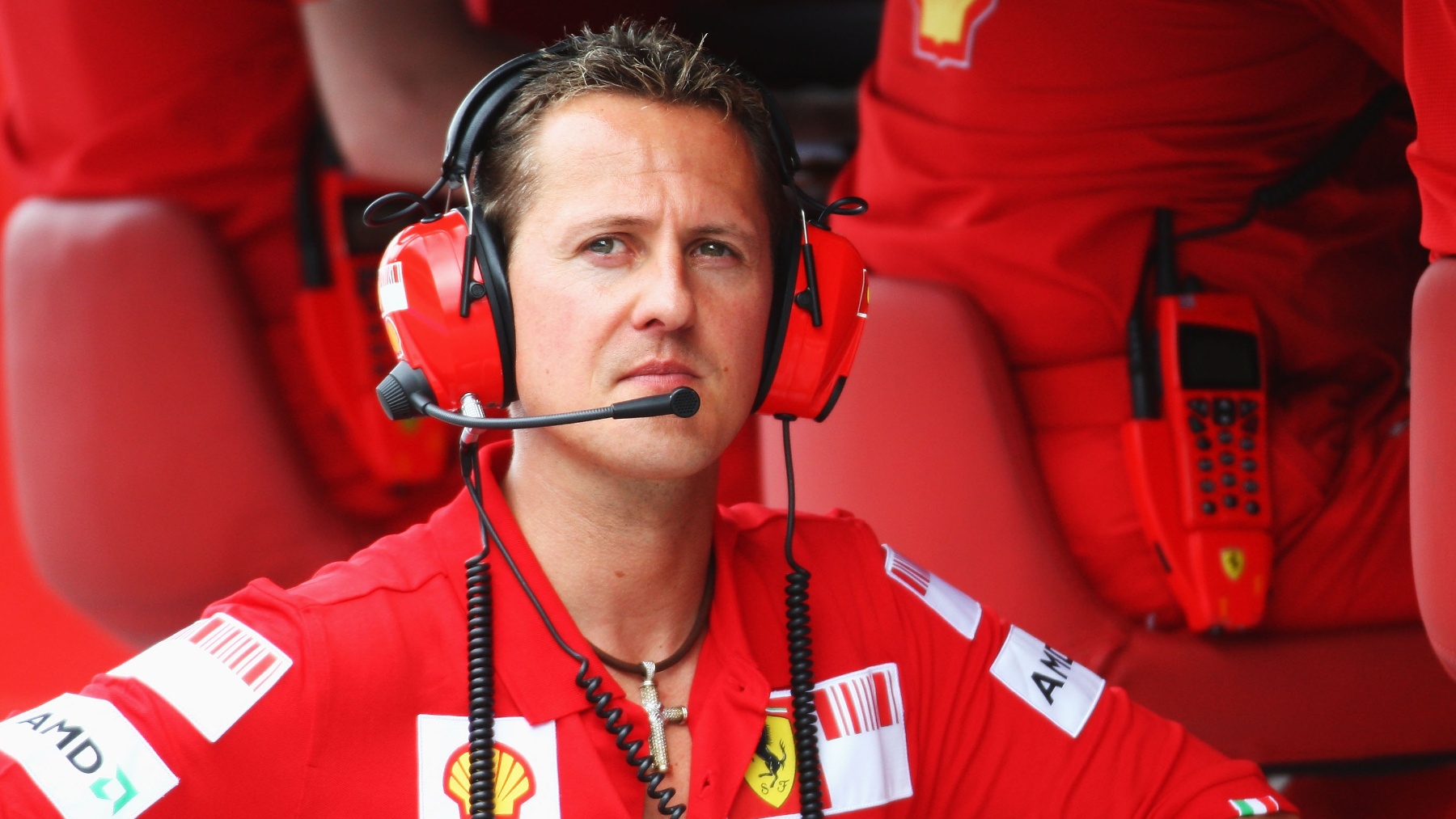 Michael Schumacher en su época en Ferrari. (Getty)