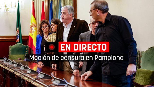 En directo moción de censura en el Ayuntamiento de Pamplona