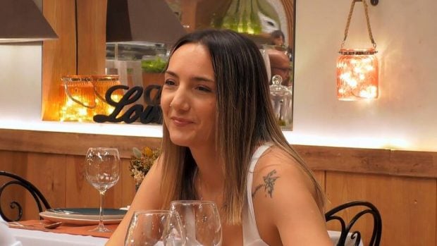 Gabriela en 'First Dates'.