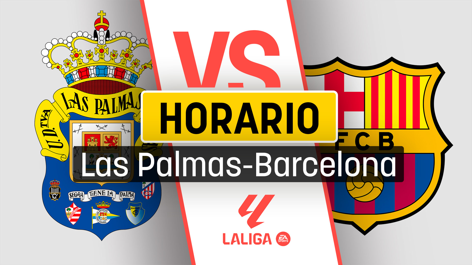 Las Palmas – Barcelona: horario del partido de Liga EA Sports