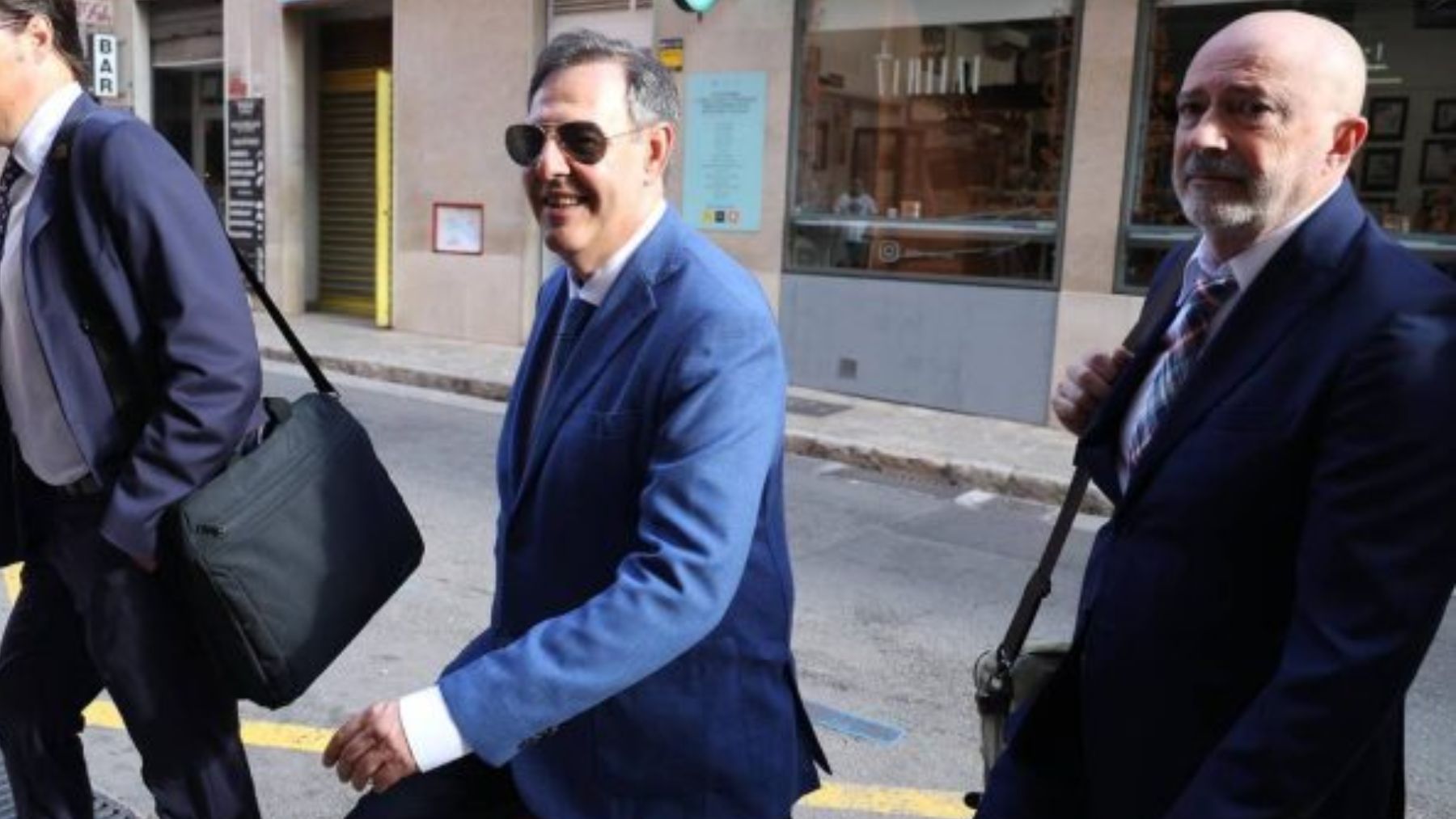 El juez Manuel Penalva y el fiscal Miguel Ángel Subirán.