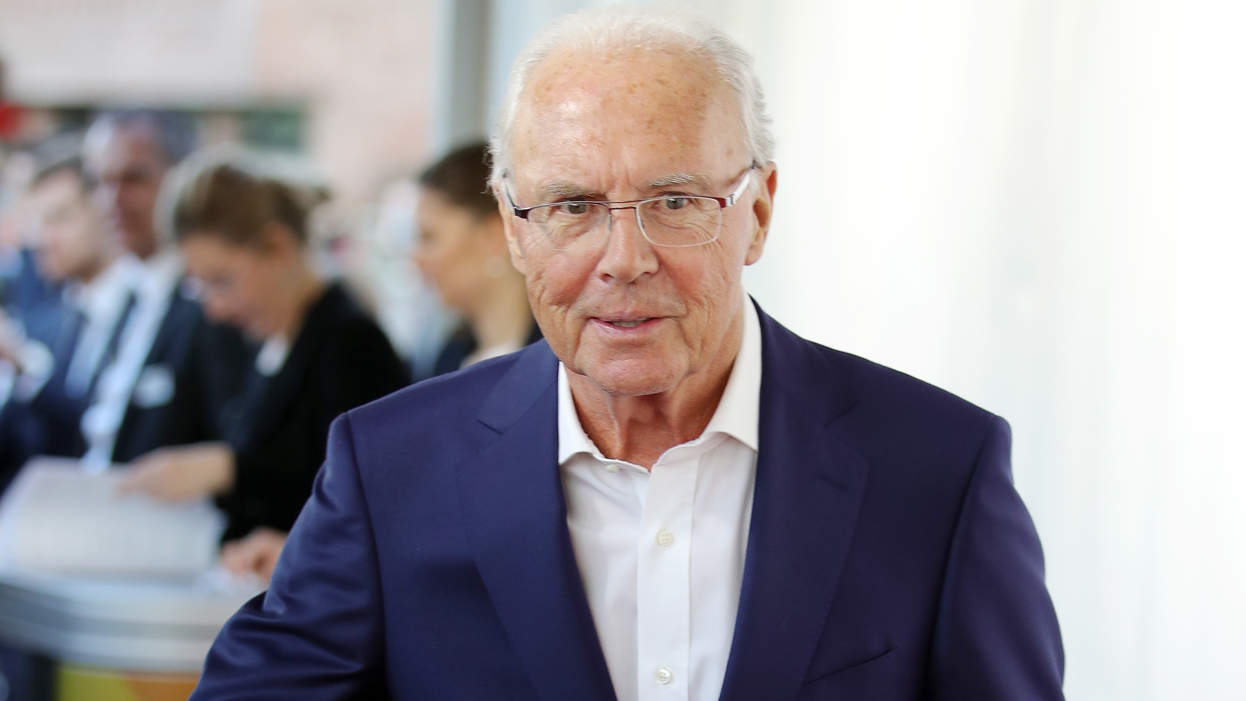 Franz Beckenbauer, ex futbolista alemán. (Getty)