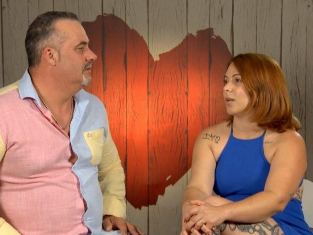 María José e Ismael en 'First Dates'.