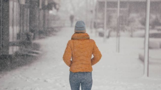 Alerta naranja de la AEMET por intensas nevadas en esta zona de España