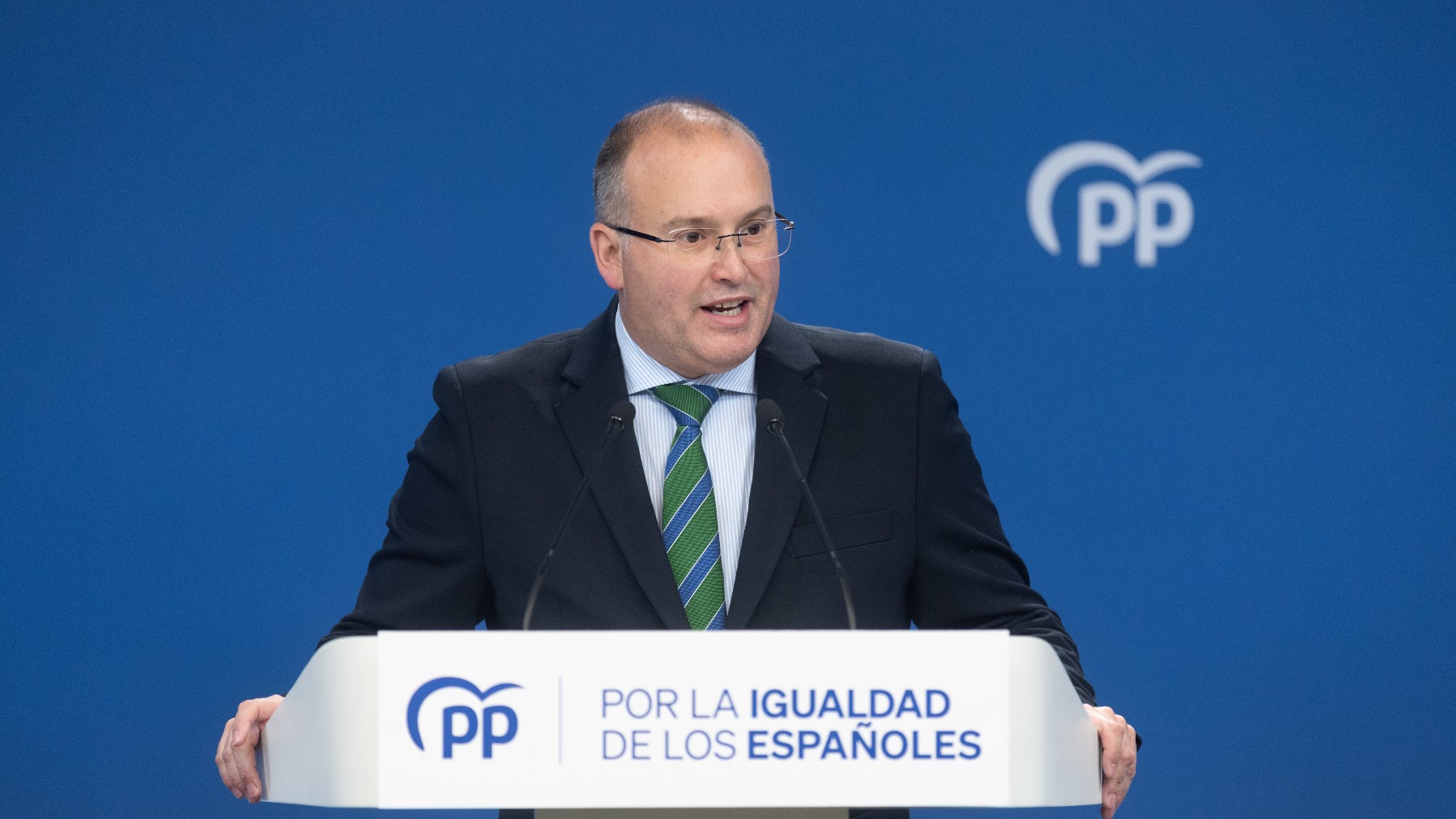 Miguel Tellado, portavoz del PP en el Congreso. (Foto: EP)