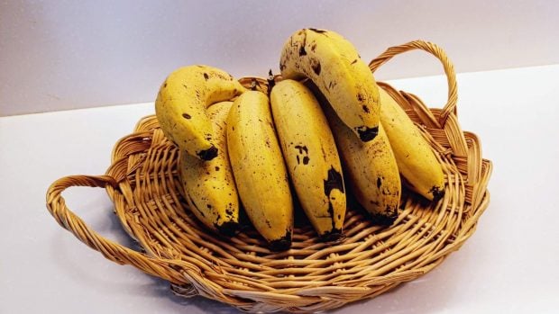 Postre con plátanos