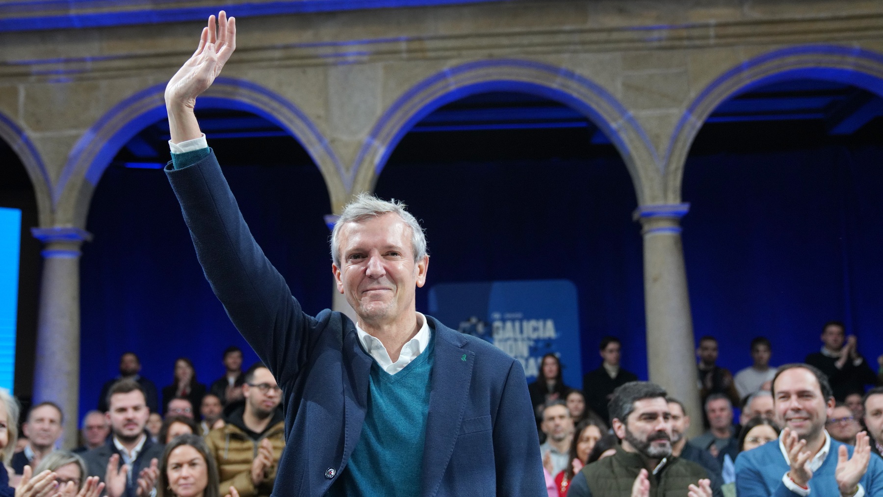 Alfonso Rueda, candidato del PP a las elecciones autonómicas de Galicia (EP)