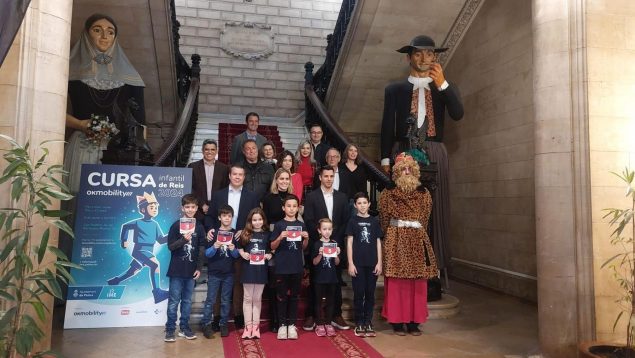 Acto de presentación de la 14ª edición de la 'Cursa Infantil de Reis' de Palma.