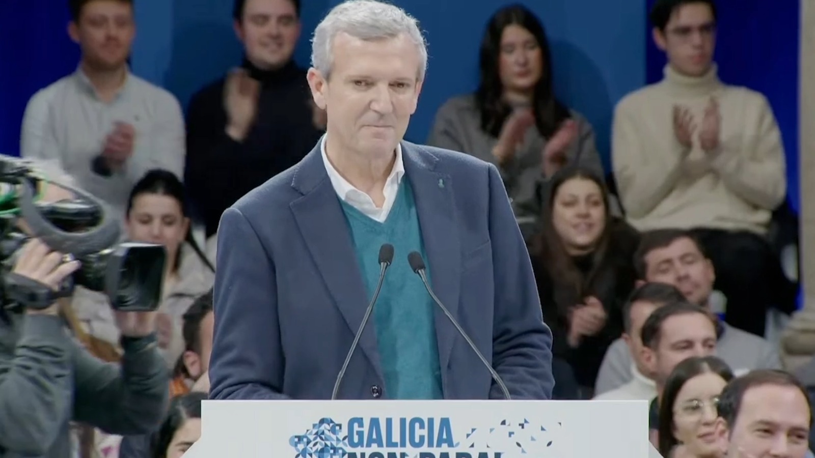 Alfonso Rueda, candidato del PP a las elecciones gallegas