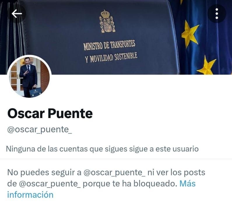 Óscar Puente, bloquea, periodista, pellets, galicia, portugal, ministerio de transportes