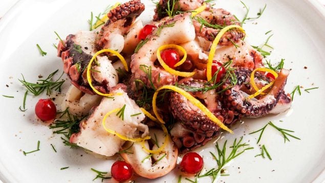 Receta de pulpo