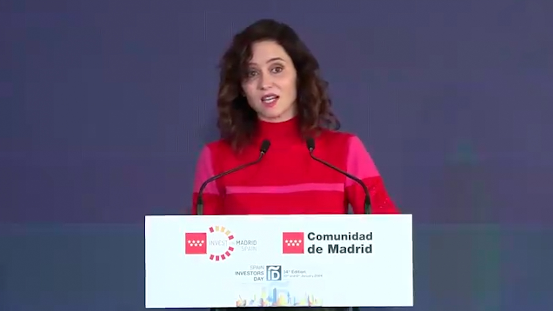 La presidenta de la Comunidad de Madrid, Isabel Díaz Ayuso.