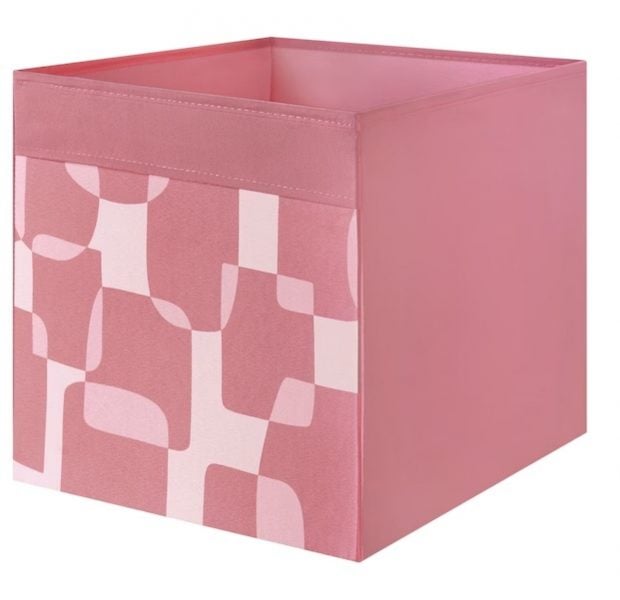 DRÖNA Caja, rosa claro, 33x38x33 cm - IKEA