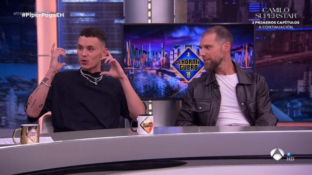 Ar&oacute;n Piper y Jos&eacute; Manuel Poga en El Hormiguero