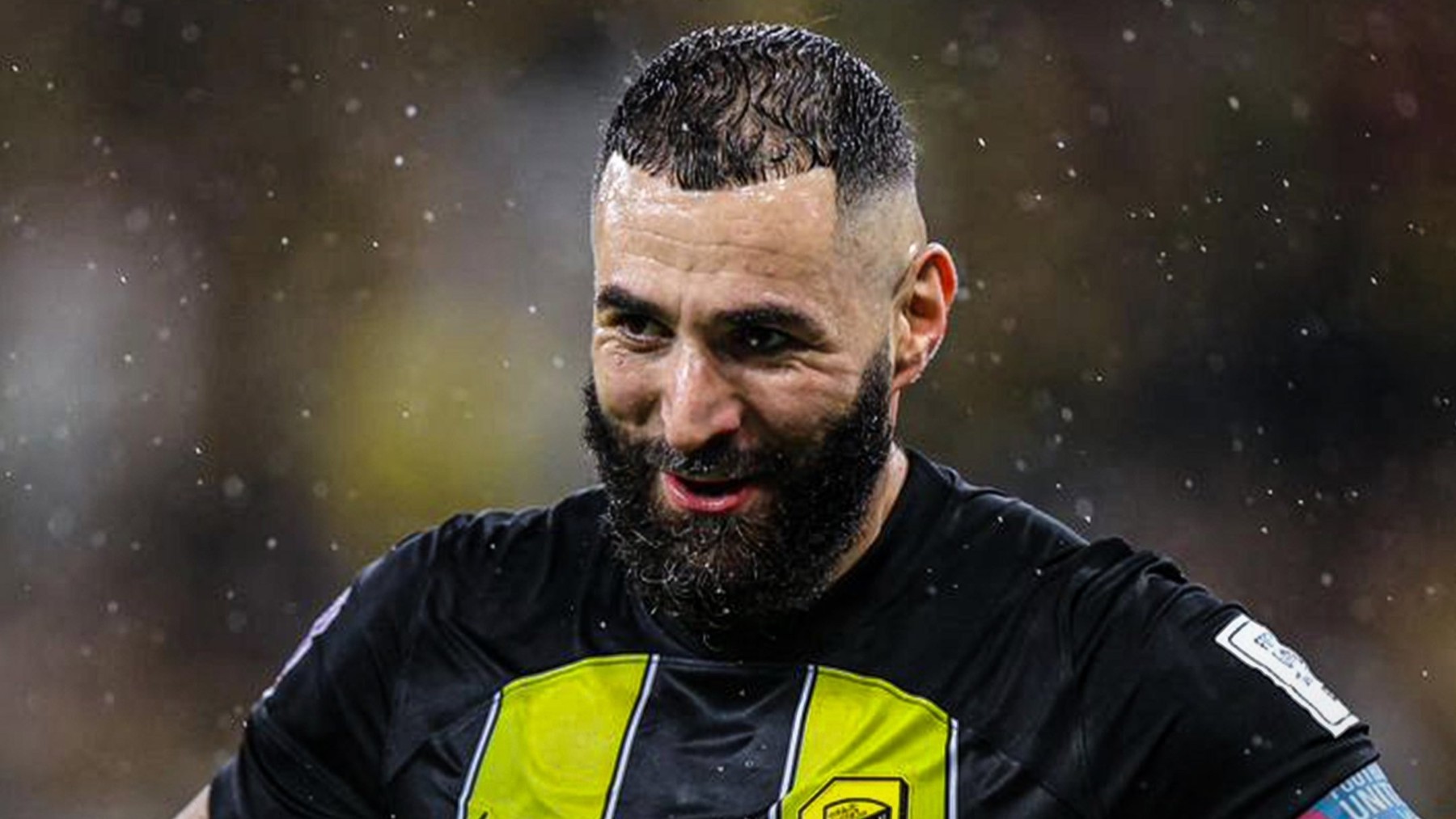 Karim Benzema, durante un partido del Al-Ittihad. (Europa Press)