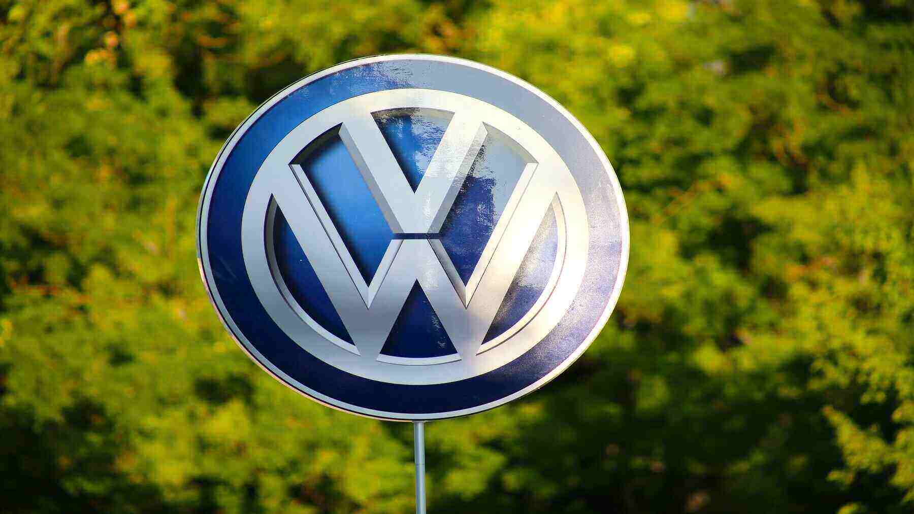 Logo de la compañía Volkswagen.