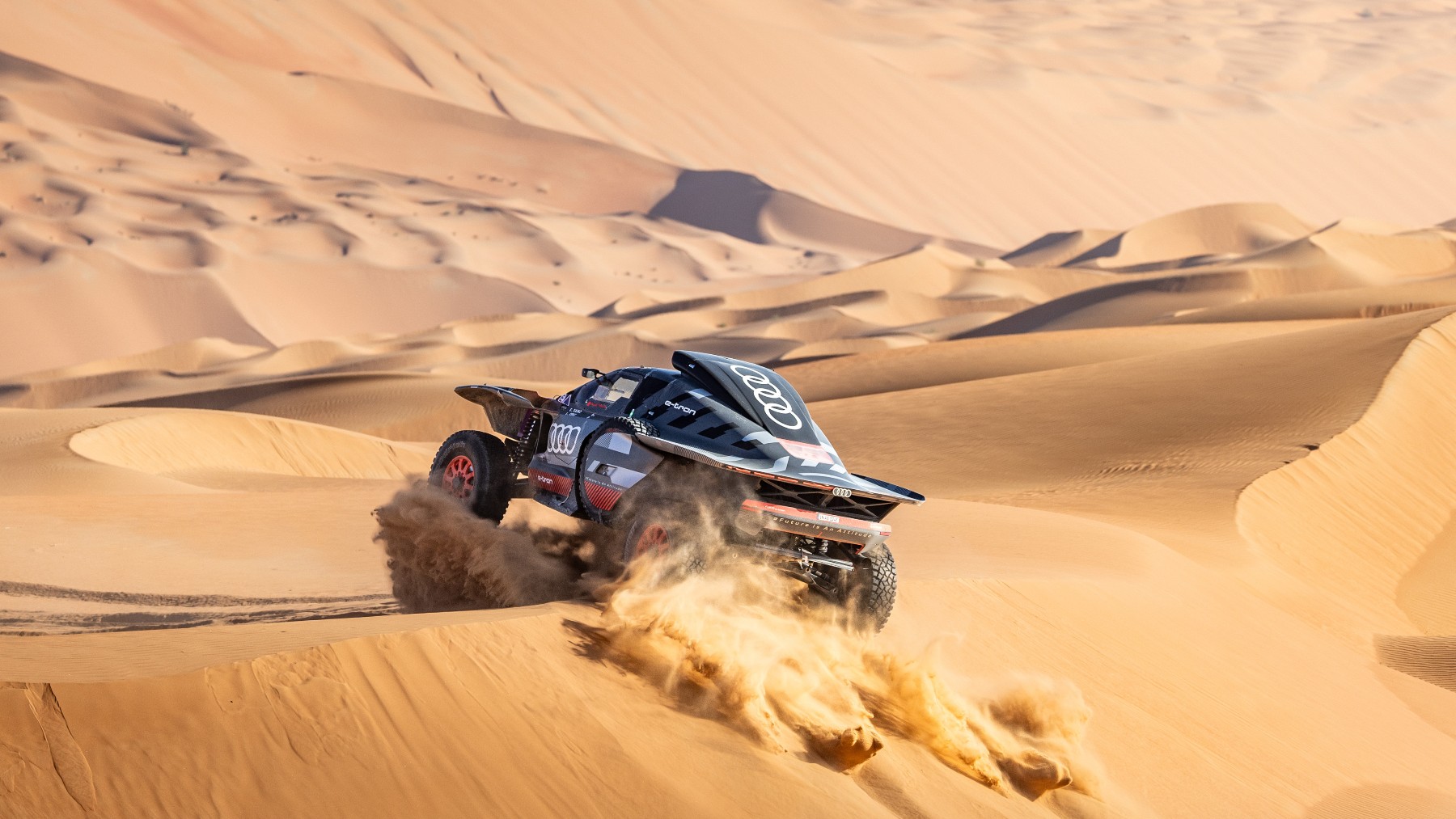 Carlos Sainz durante una etapa en el Dakar 2024. (Europa Press)