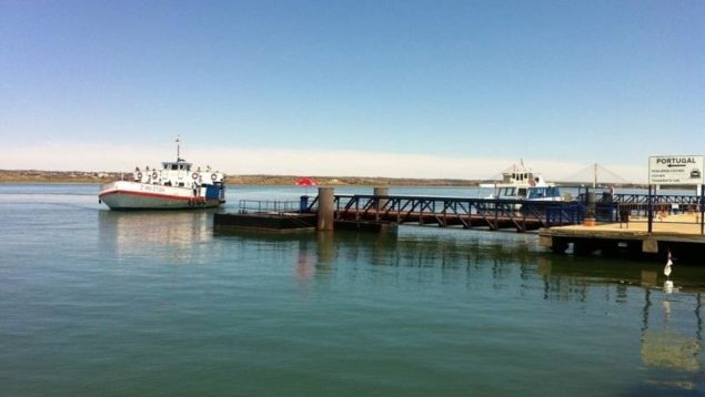 Muelle del Ayamonte.