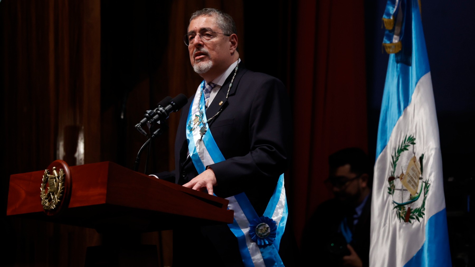 El nuevo presidente de Guatemala, Bernardo Arévalo de León.