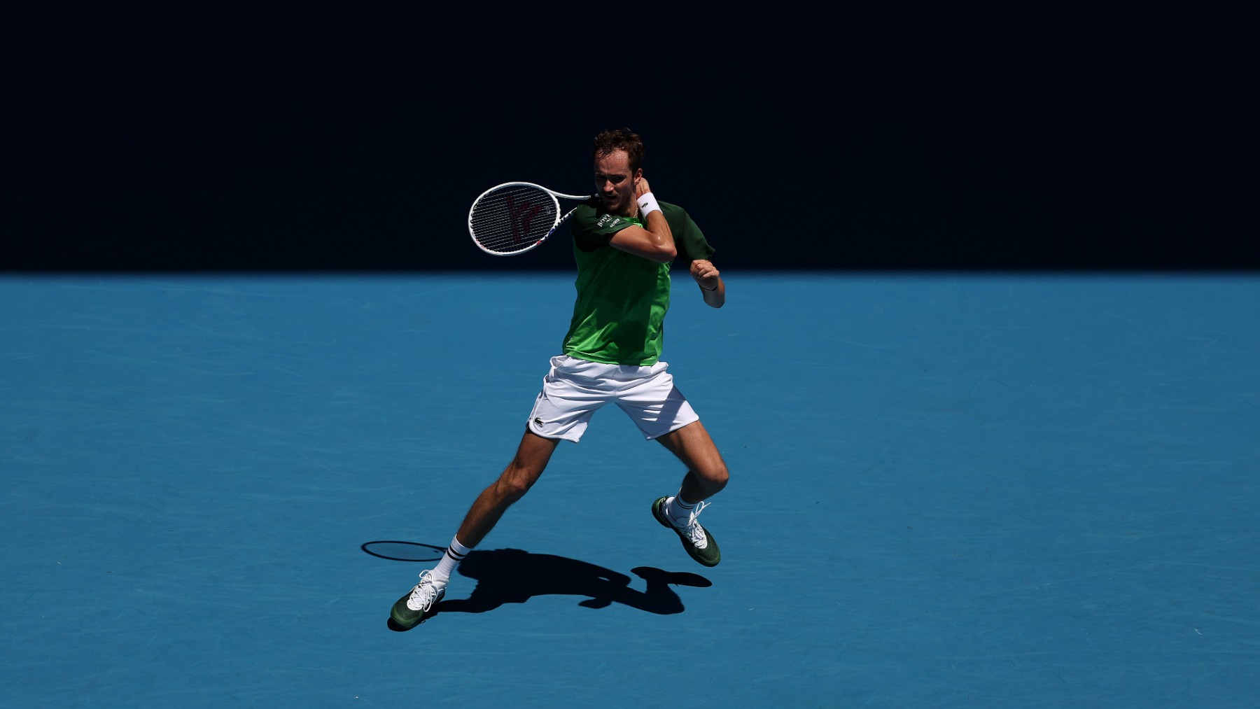 Daniil Medvedev, en el Open de Australia 2024. (Getty)