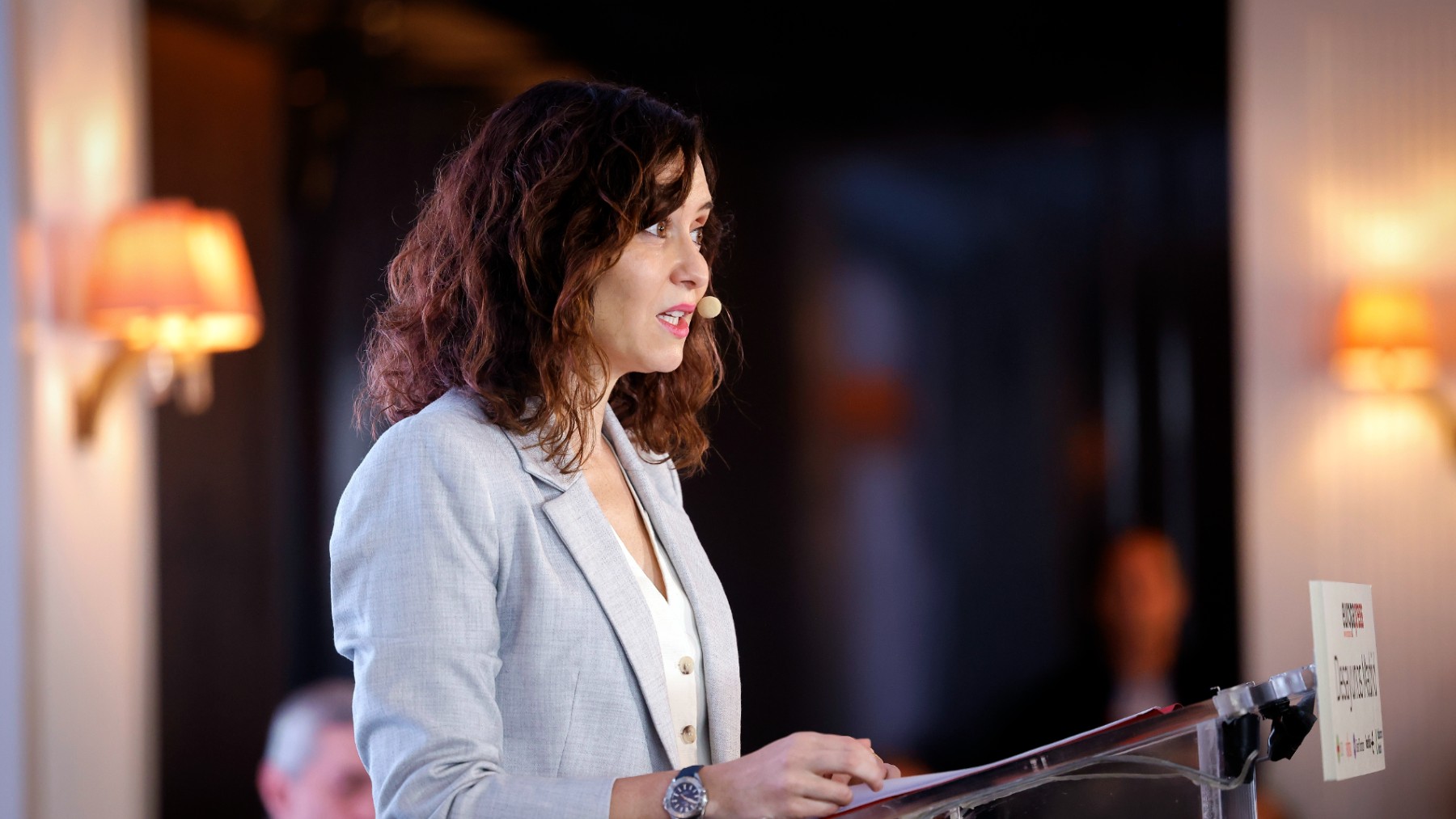 La presidenta de la Comunidad de Madrid, Isabel Díaz Ayuso.