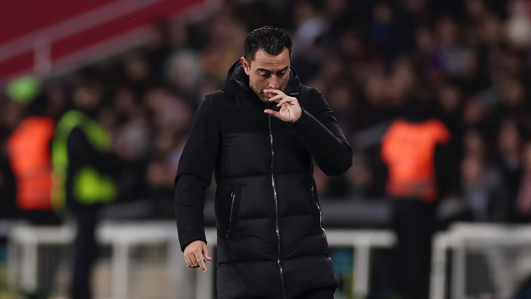 Xavi Hernández, durante un partido con el Barcelona. (EP)
