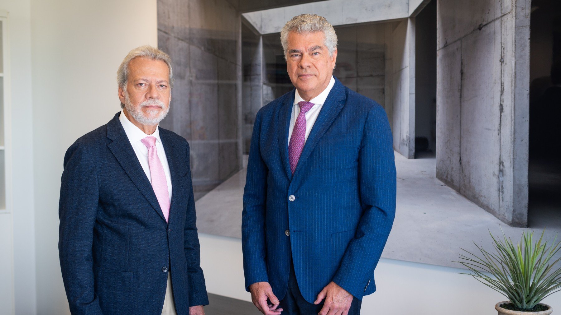 Luis y Mauricio Amodio, presidente y vicepresidente ejecutivos de OHLA